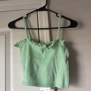Mint green casual top size M-L